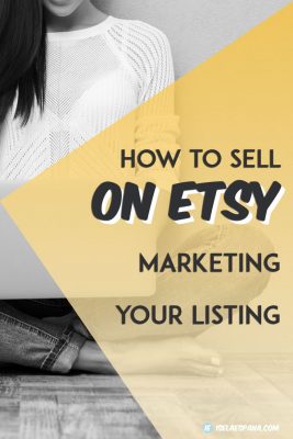 marketing your etsy listing