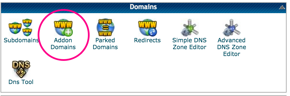 add a domain