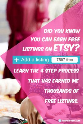 earn free etsy listings